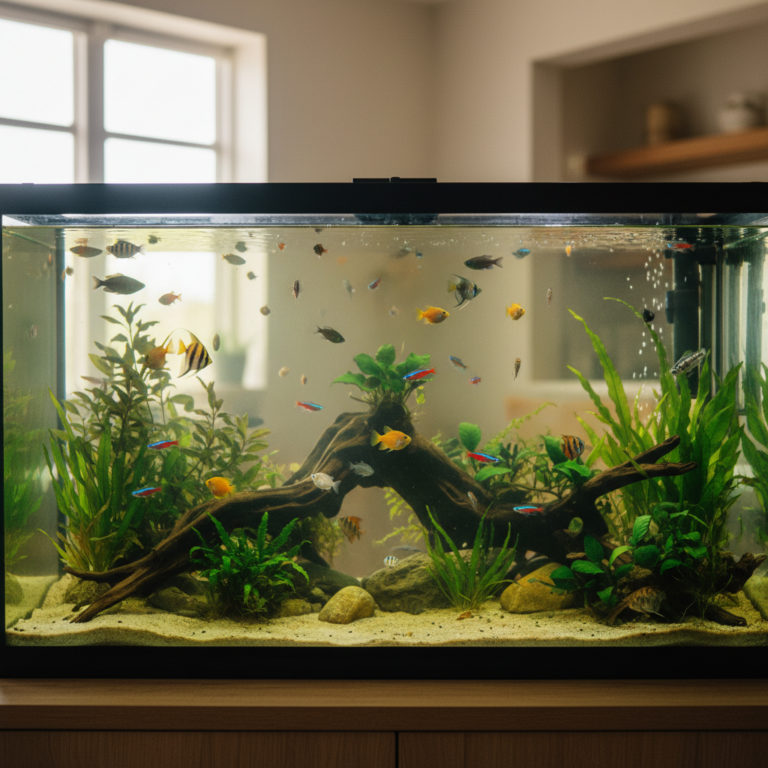 Een levendige onderwaterwereld thuis